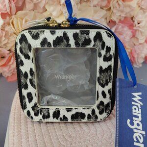 Wrangler Clear Makeup Bag Travel Cosmetic Bag Portable Make Up Toiletry